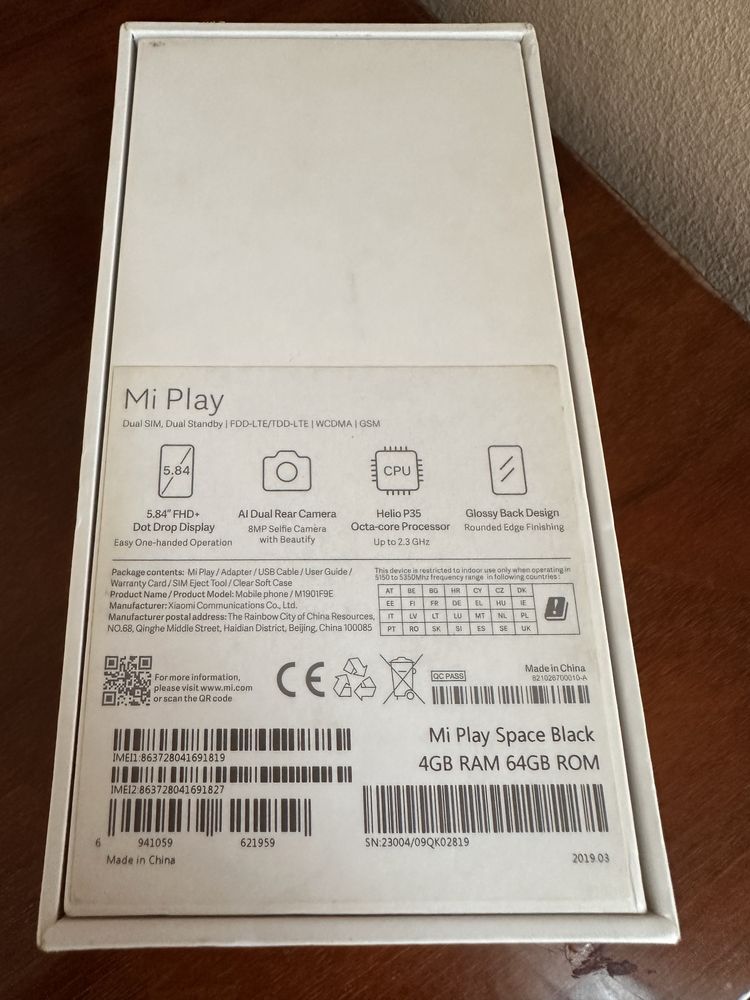 Xiaomi Mi Play 4/64