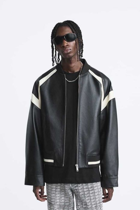 Кожено яке от Zara