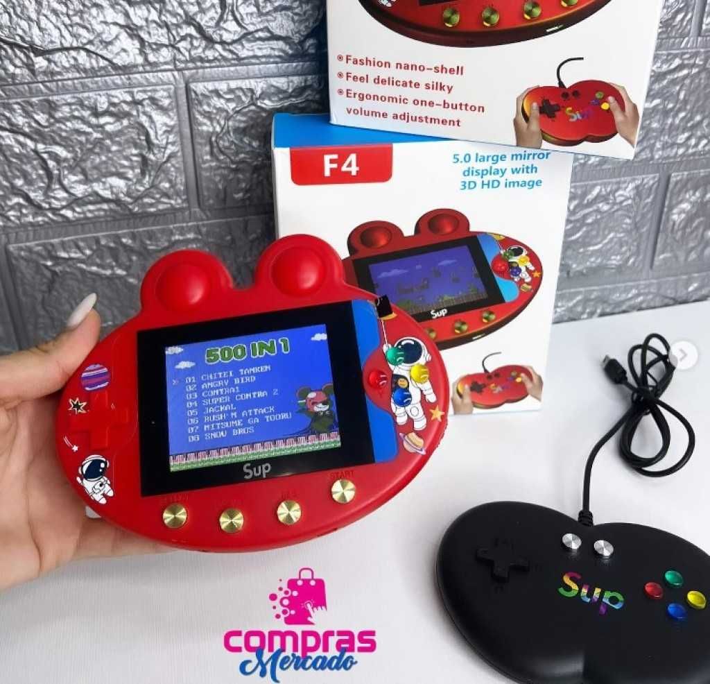 Детска конзола с 500 игри Sup Game F4