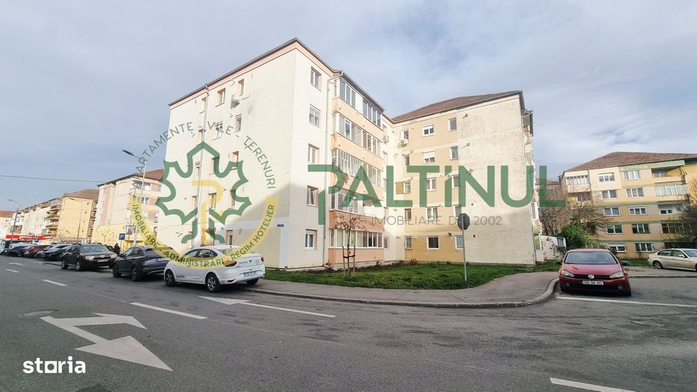 Apartament parter – 2 camere, balcon 38 mp, Ștrand, ideal cabinet medi