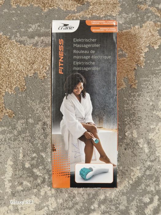 Roller de masaj electric Crane Fitness - Nou
