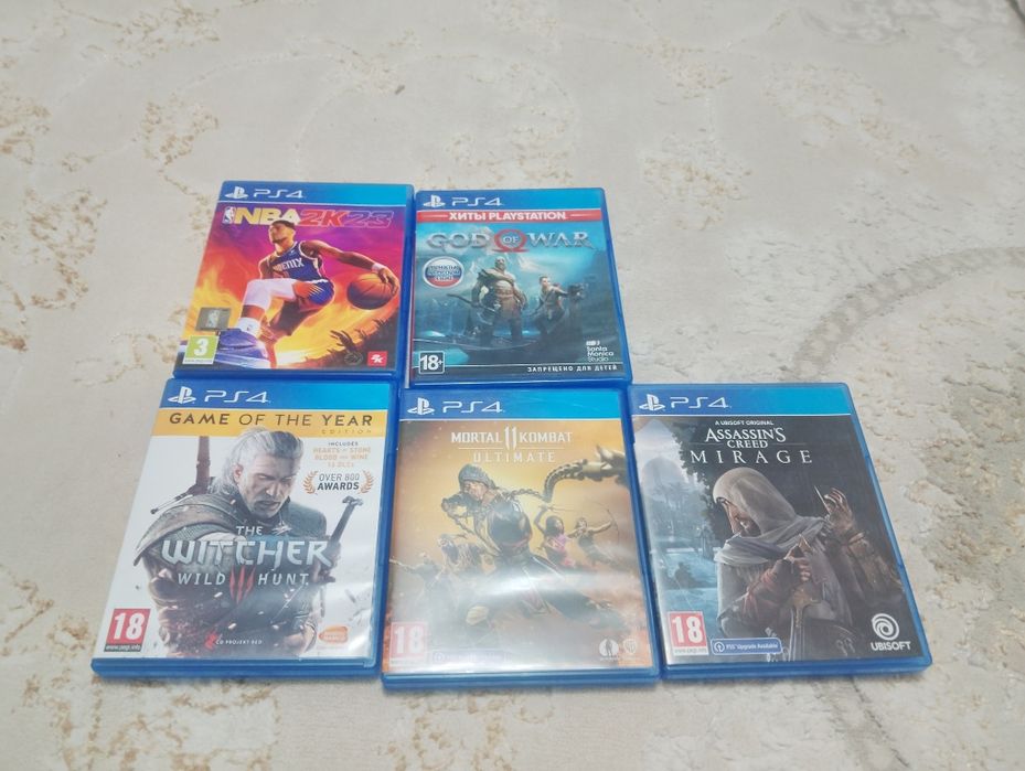 Могу продать или обменять игры на пс4&5