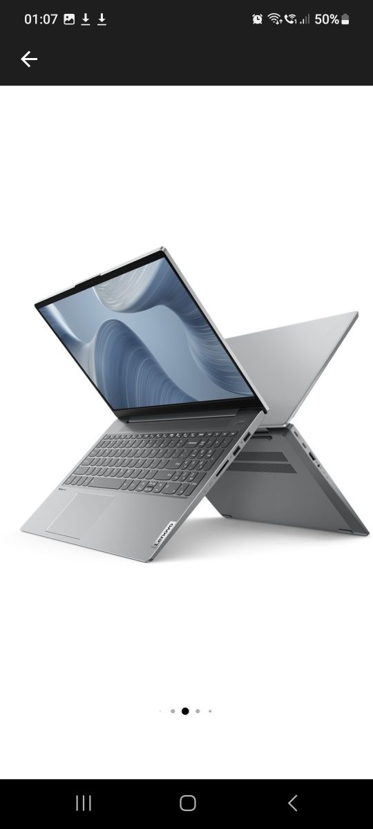 Laptop Lenovo IdeaPad 5 15IAL7 inca in garantie Intel® Core™ i7-1260P
