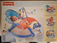 Люлеещ се шезлонг Fisher Price