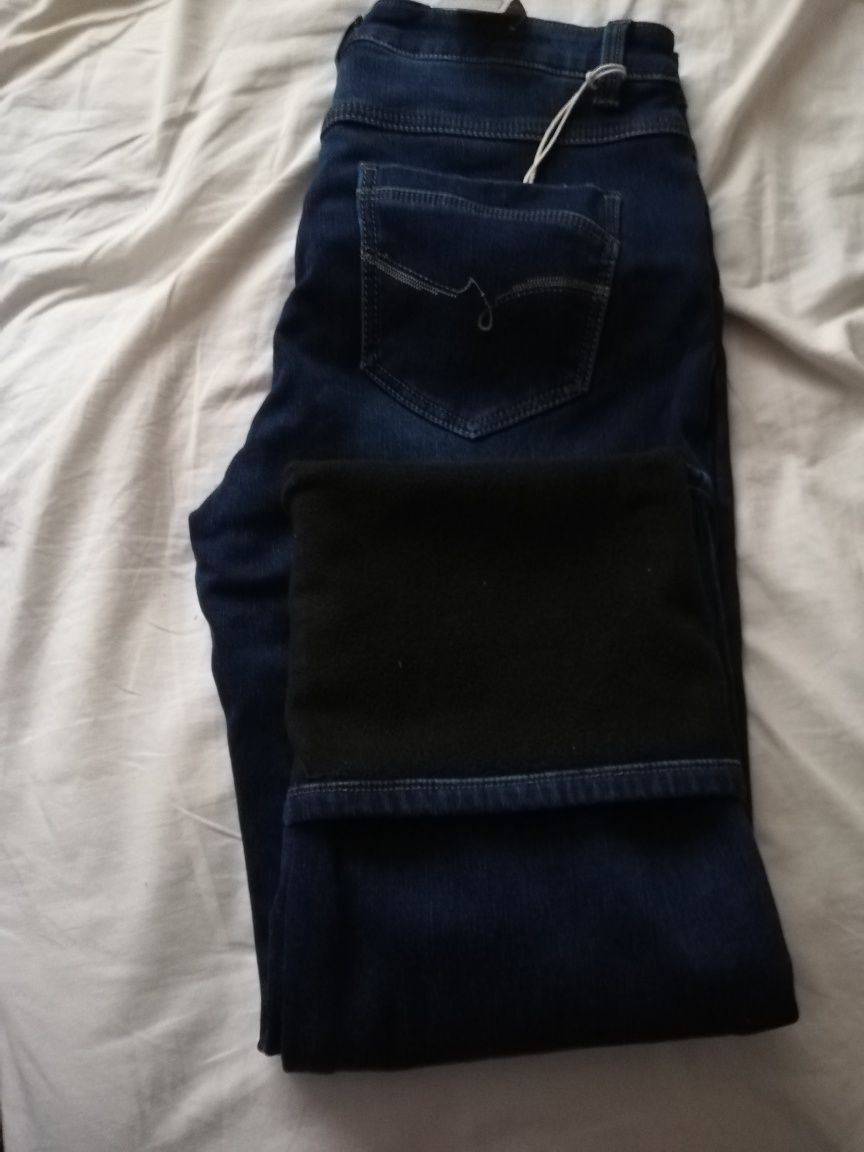 Blugi grosi de iarna vatuiti barbati nr34