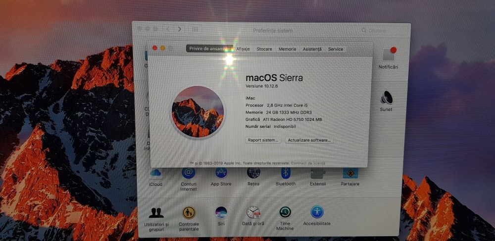 Imac 27" i5 2.8ghz 24gb ddr3 1T Sata Hdd 2011 middle
