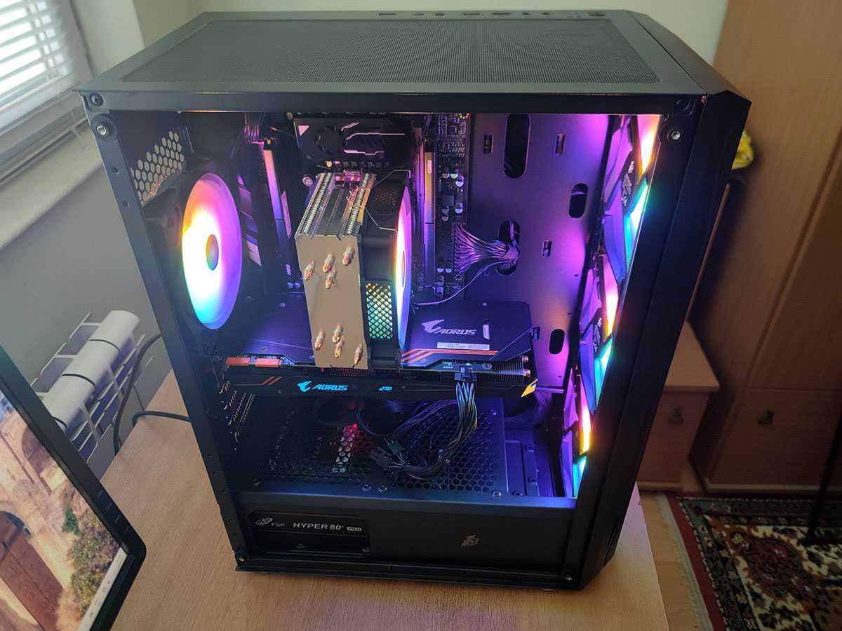 Геймърски компютър, 32gb Ram, 1070Ti, Xeon 2690 V4, 960GB SSD
