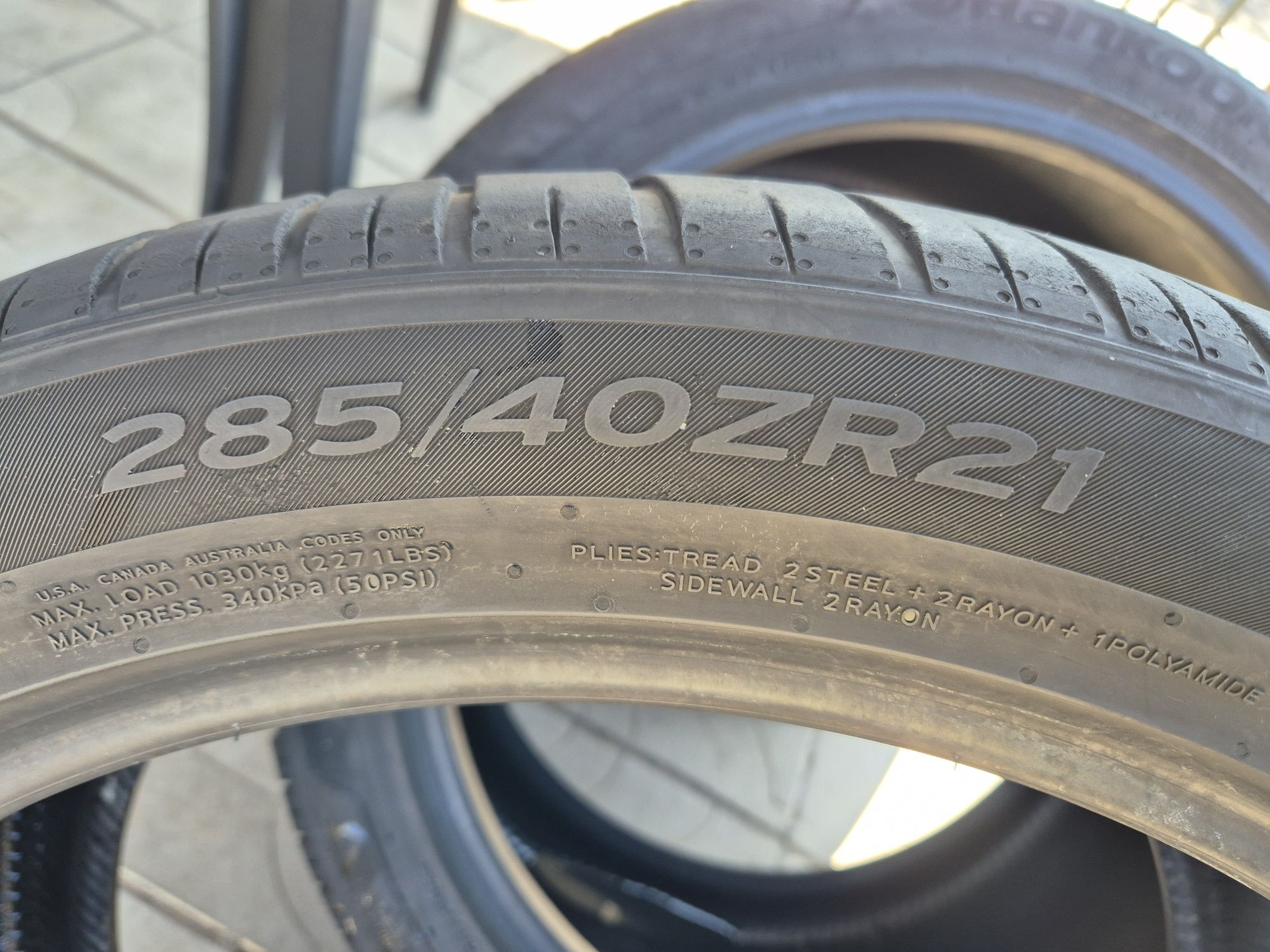 Летни гуми Спорт Пакет 285/40/21/315/35/21 Цола HANKOOK
