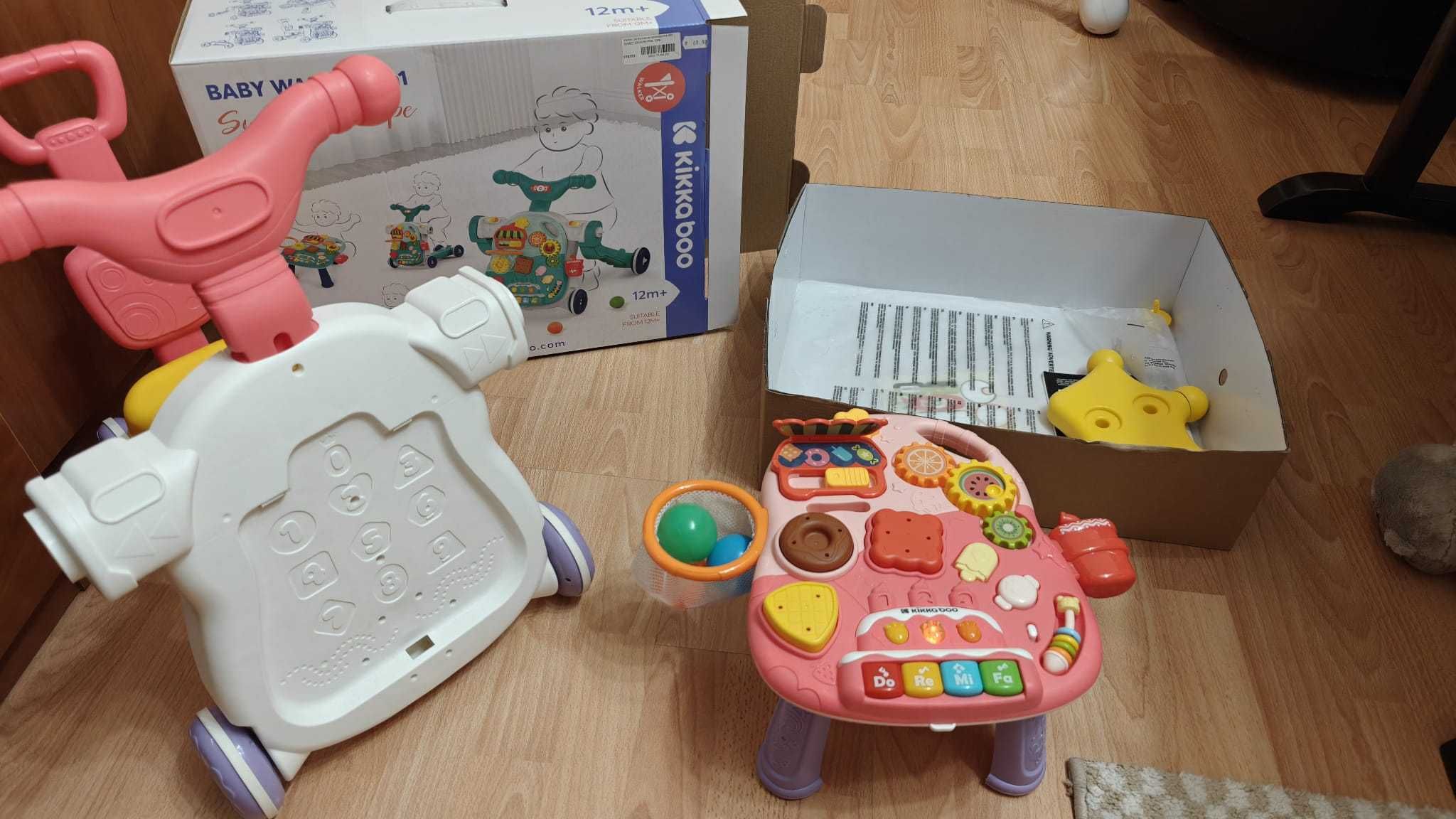 Проходилка Kikka Boo Sweet Escape 4 в 1, цвят Pink
