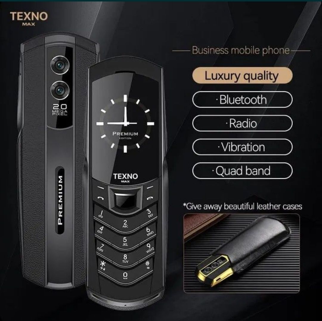 Texno Max Vertu P10 Premium Dualsim | Yangi | Garantiya | Uzimei