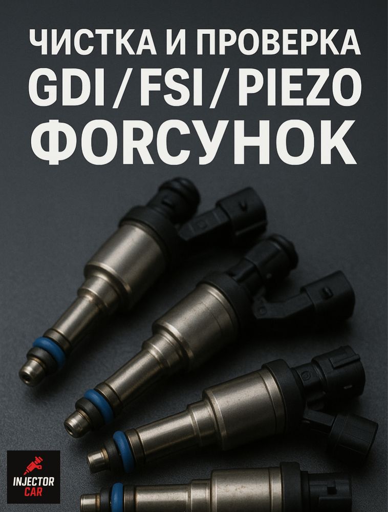 Чистка форсунок MPl, FSI, GDI, PIEZO