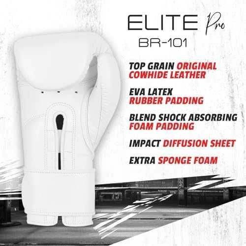 Нови Професионални боксови ръкавици от естествена кожа за бокс и ММА