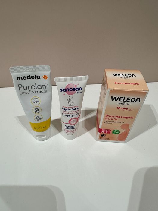 Ланолин крема, 2шт Medela, sanosan