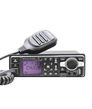 Statie radio CB si MP3 player PNI Escort HP 8500 ASQ+casti cu microfon