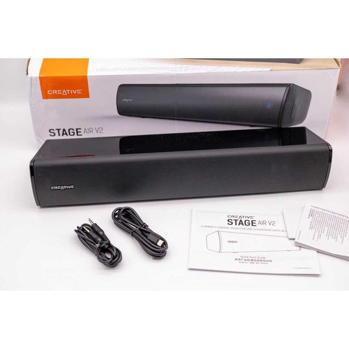 Creative Stage Air v2 ,Bluetooth, USB Audio, батерия, 20W,Нов 24 м.г.