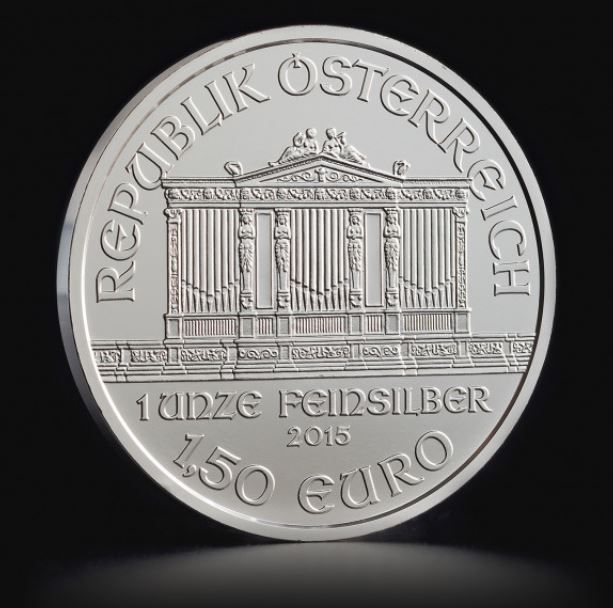сребърна монета австрийска филхармония 1 унция