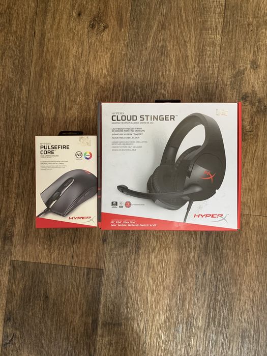HyperX Мышка и Наушник