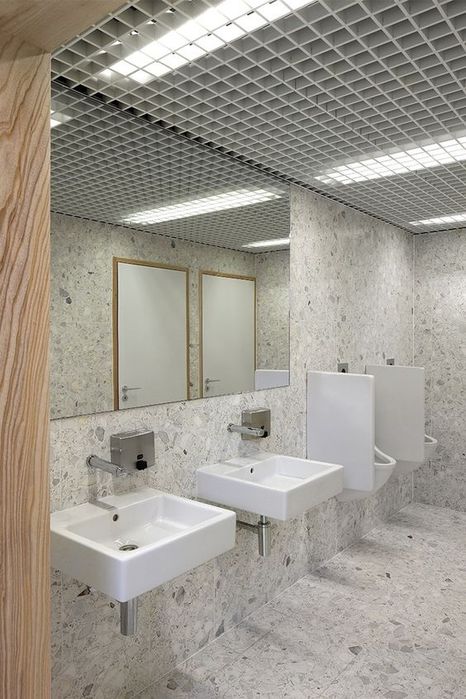 Грильято ва Армстронг потолок