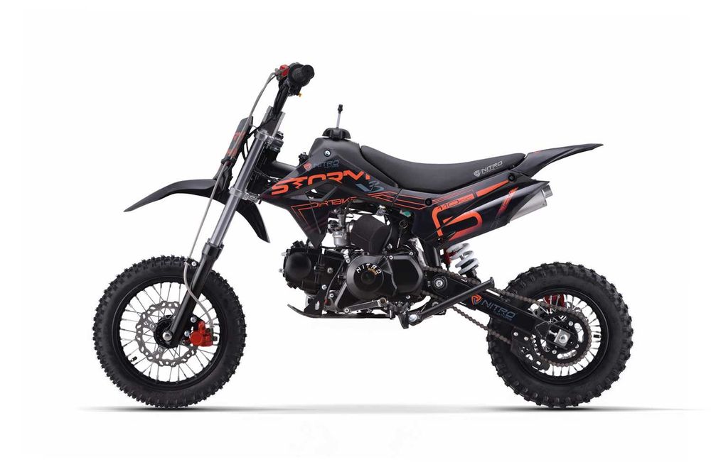 MOTOCROSS 110CC NOU Dirtbike Storm V3 12/10 Aut E-Start