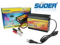 Ново Зарядно за Акумулатор SUOER 12V-20Amp -814604