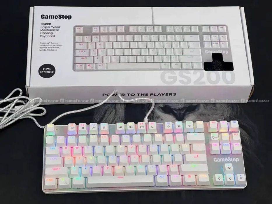 тгровая механическая клавиатура от GameStop