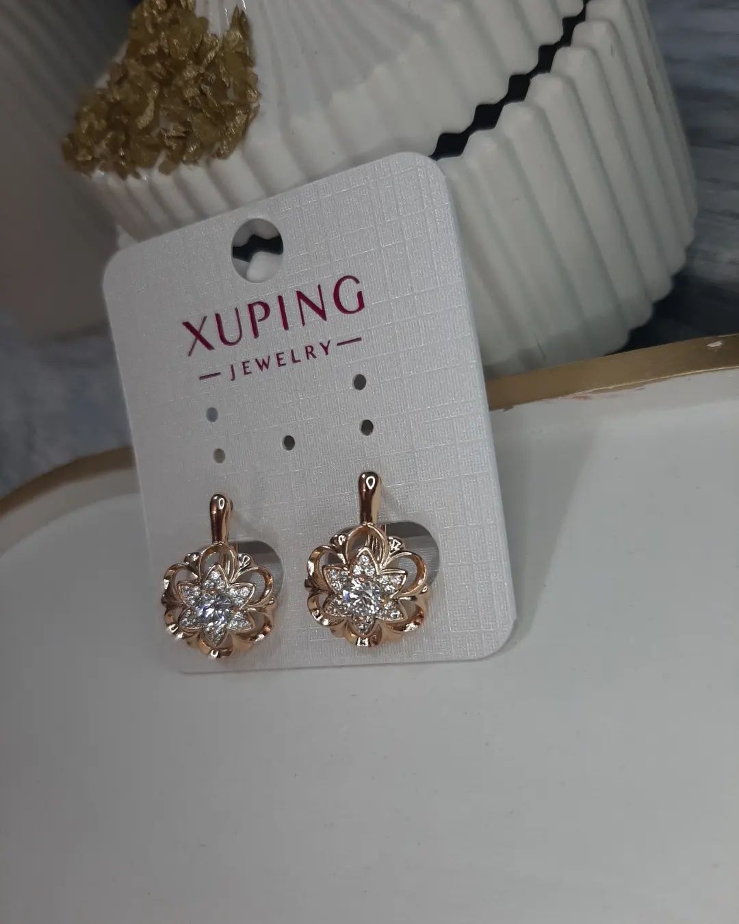 Серьги xuping.       .