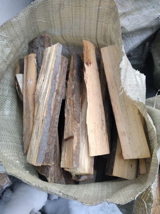 Продам дрова в мешках