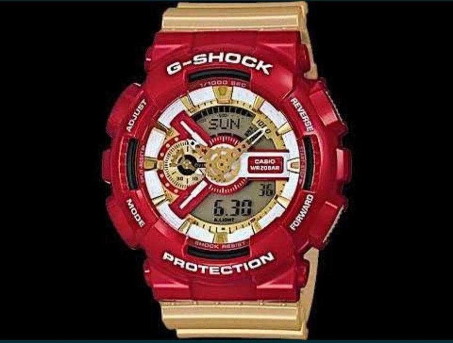 Ceas Sport Casio G-Shock GA-110 Iron Man – Nou, Garanție 2 Ani