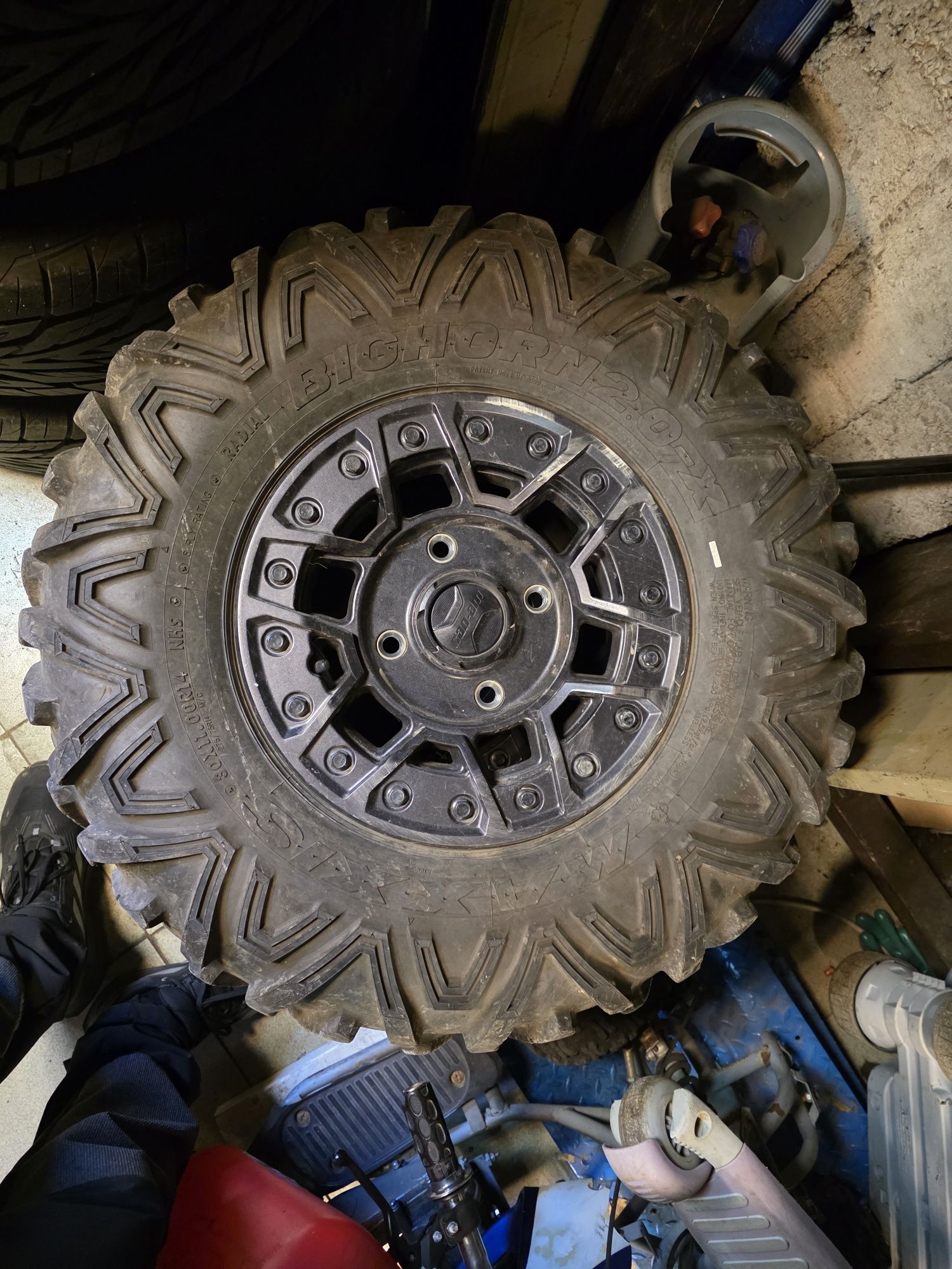джанти с гуми 14за utv  can am maverik x3