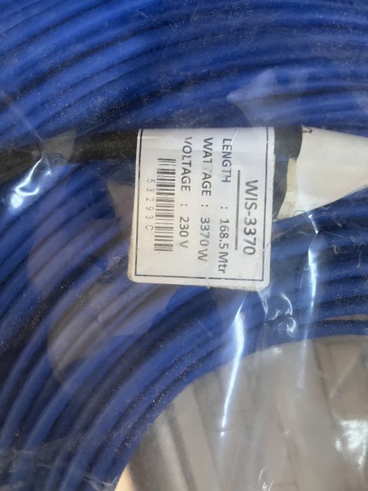 Cablu de incalzire firma Warmup