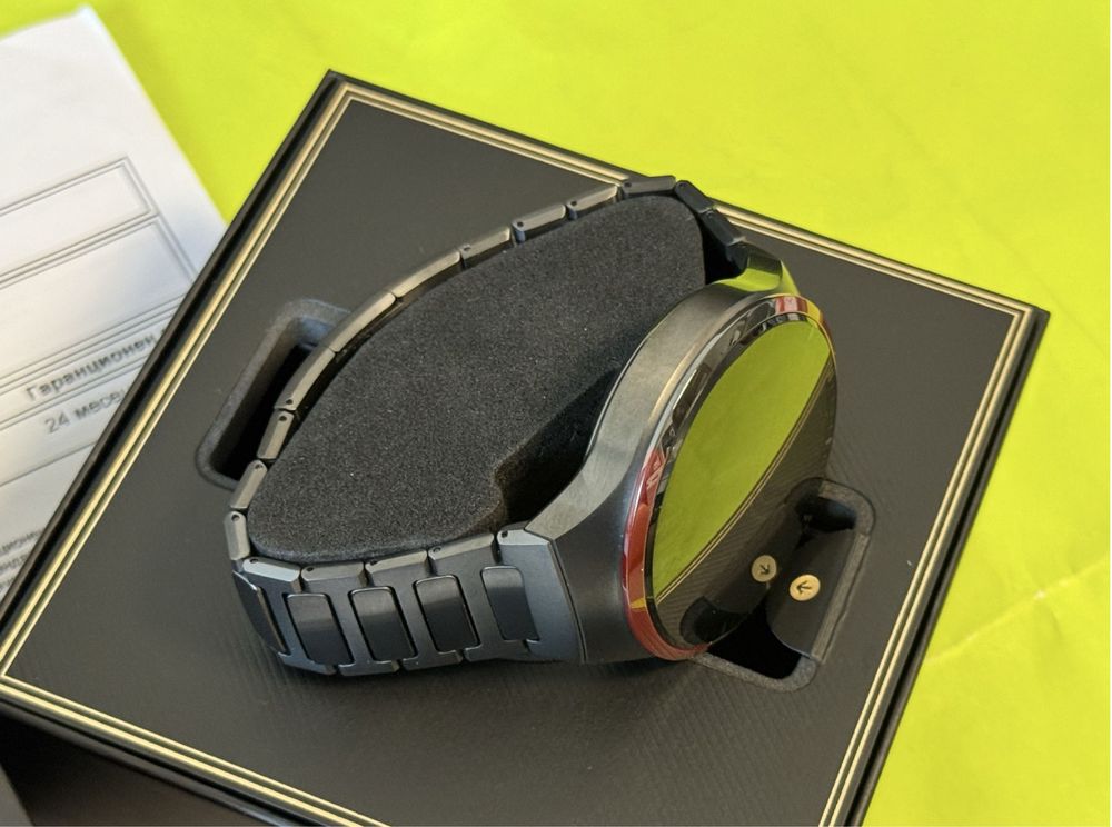КАТО НОВ 48mm Huawei watch 4 PRO SPACE EDITION Гаранция Yettel 2027 г.
