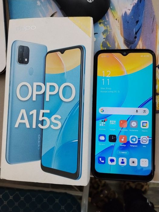 OPPO A15s sotiladi.