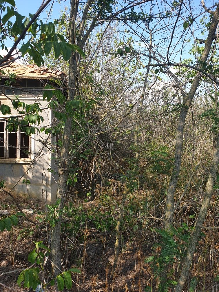 Продавам стара къща с голям парцел 2480 м2 само на 18 км от морето!