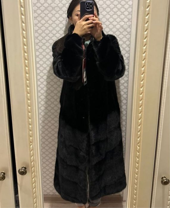 Норковая шуба в отличном состоянии
