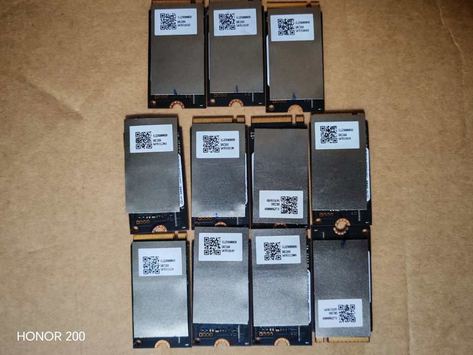 Samsung NVMe 2242, 512gb