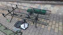 Set complet pescuit crap:shimano 14000, sonik dominator, fox mk3, jrc