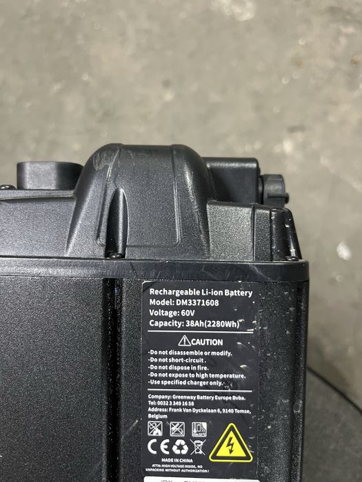 Baterie li-ion 60-67,2v