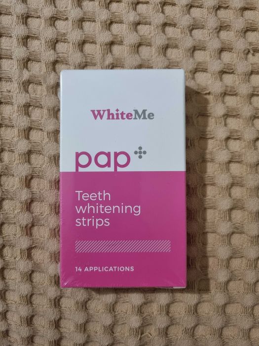 Избелващи лентички - WhiteMe Pap+