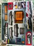 Train Game Set (39 pcs game set, simulating a true style,battery, 3+ )