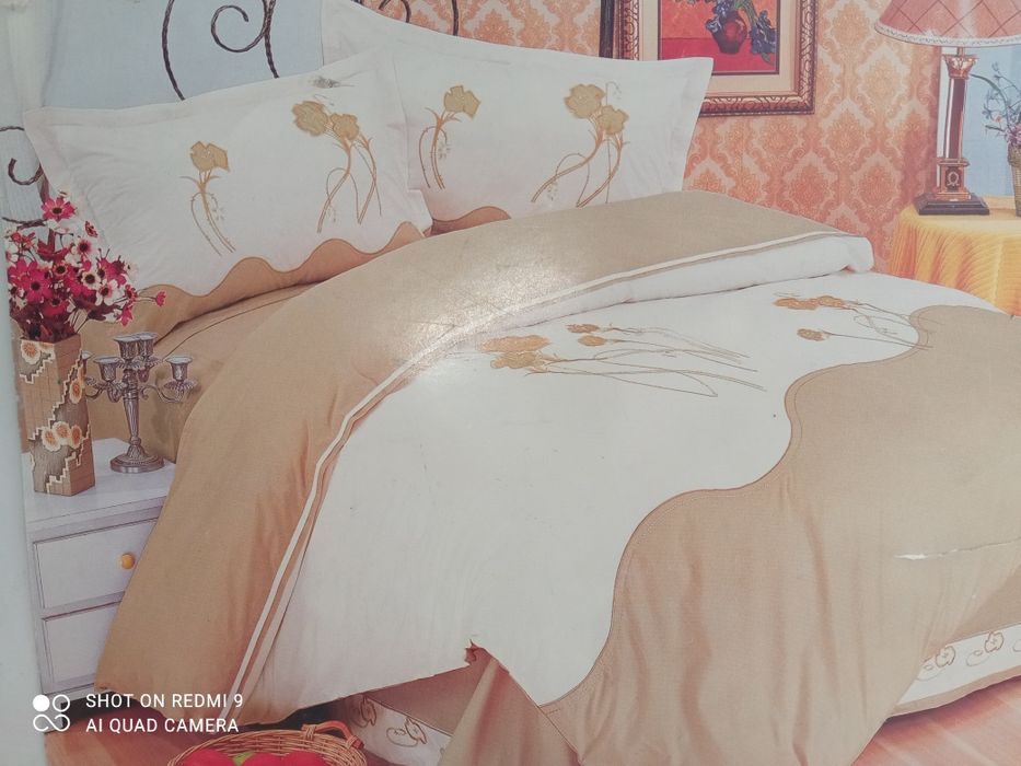 Бельё двухспальное (шёлковый сатин)