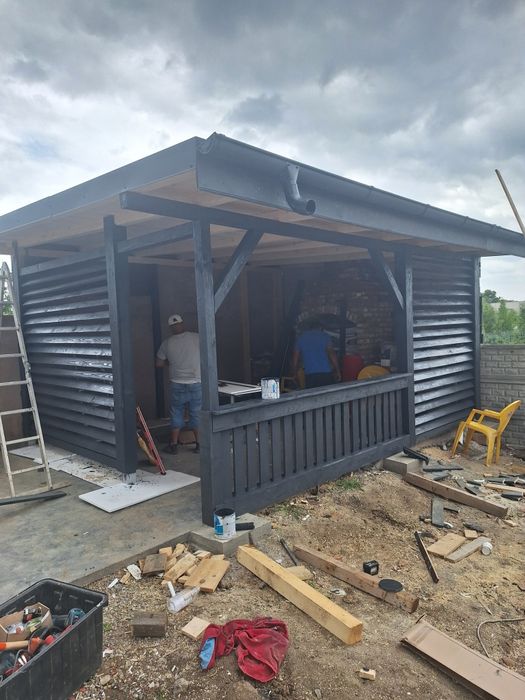 Foișor și terase mobilier și gradina