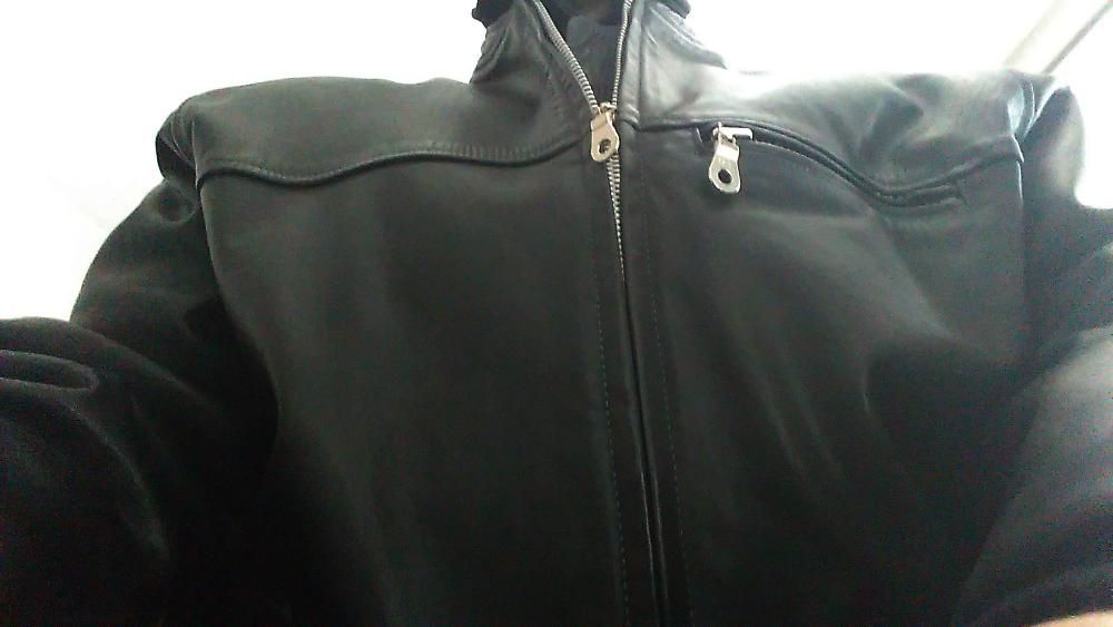 Кожено яке XL (56) номер от телешка кожа в перфектно състояние
