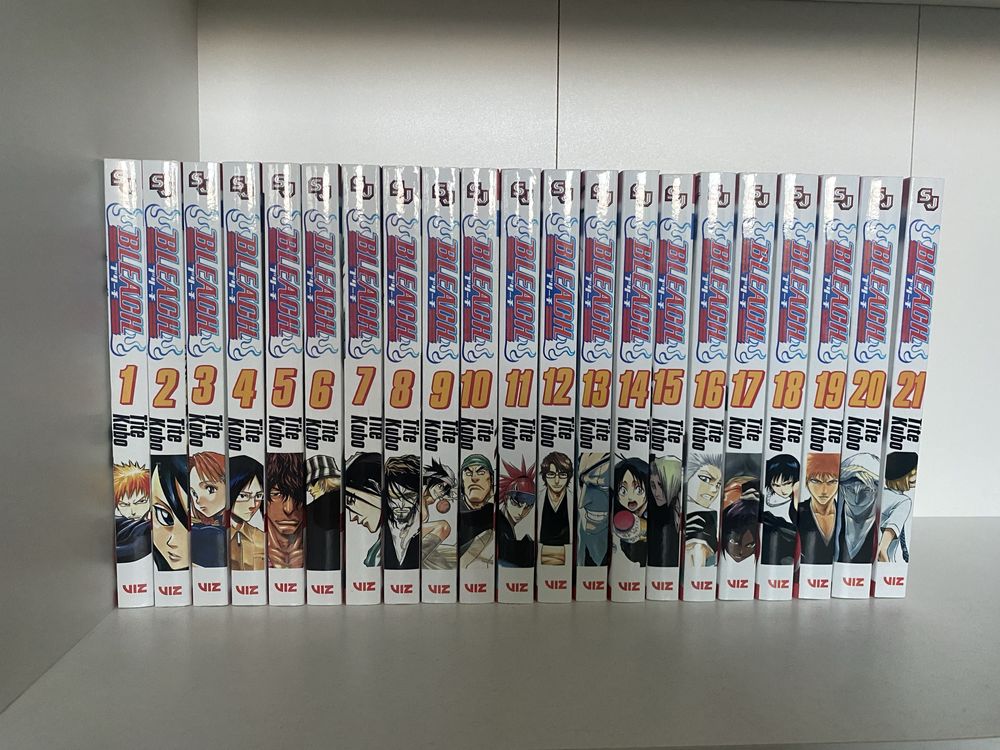 Bleach box set 1, манга