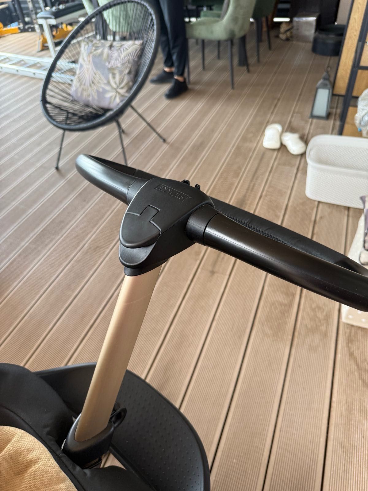 Детска количка Stokke Xplory X Limited Edition gold black