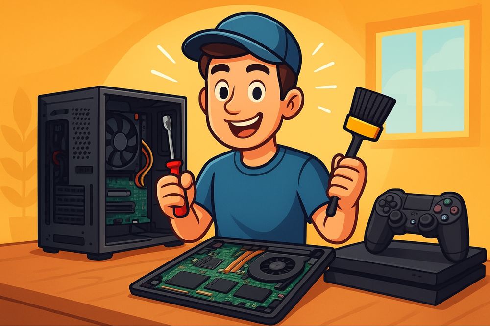 Mentenanță & Curățare PC / Laptop / PS4 / PS5 / Xbox!