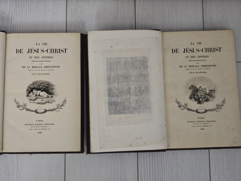 Viața lui Iisus Hristos și a apostolilor,RAR,Princeps,Harta,1836