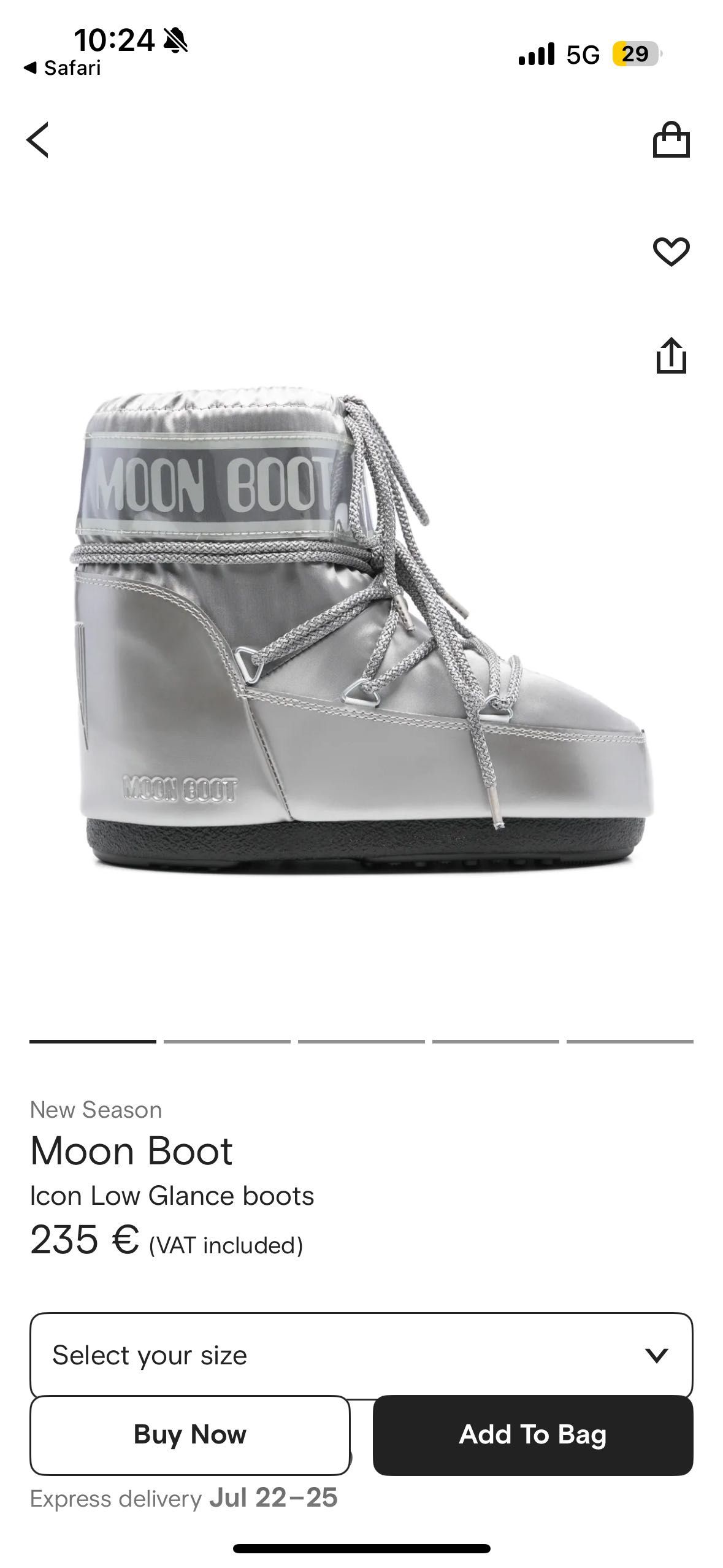 Зимни обувки MOON boot