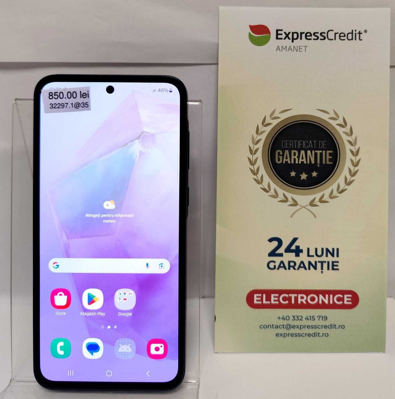 (AG 35)Telefon Samsung A35-5G b.32297 - 850Lei Garantie 2ani!