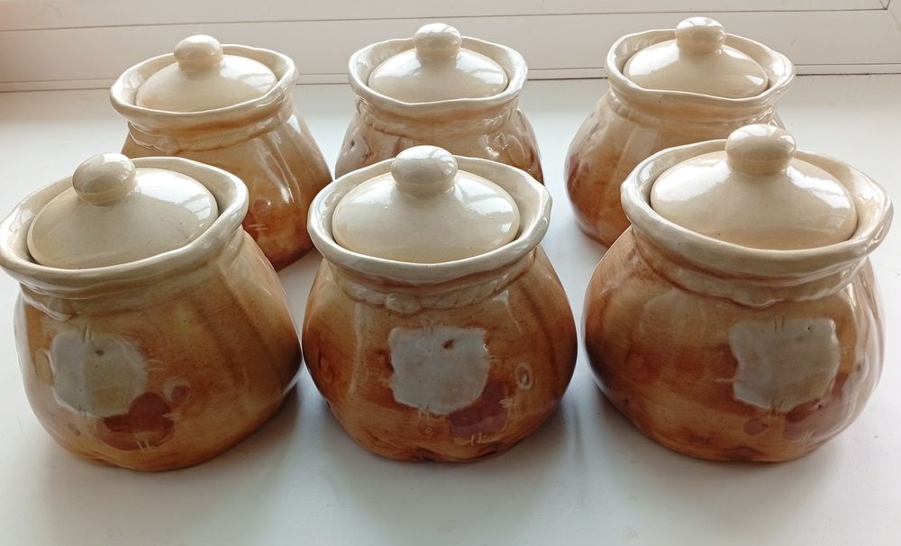 Горшочки, горшки  керамические