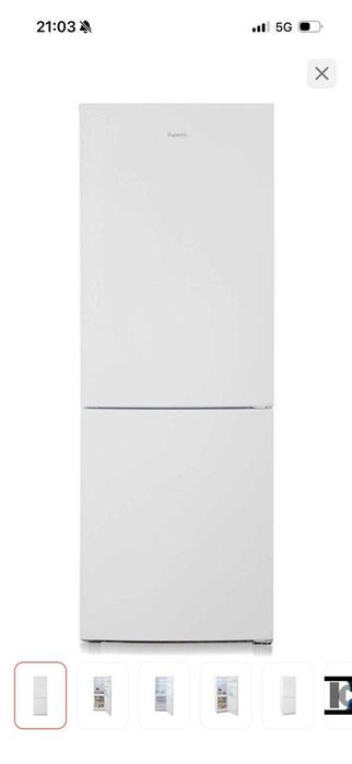 Холодильник бирюса 6033 белый